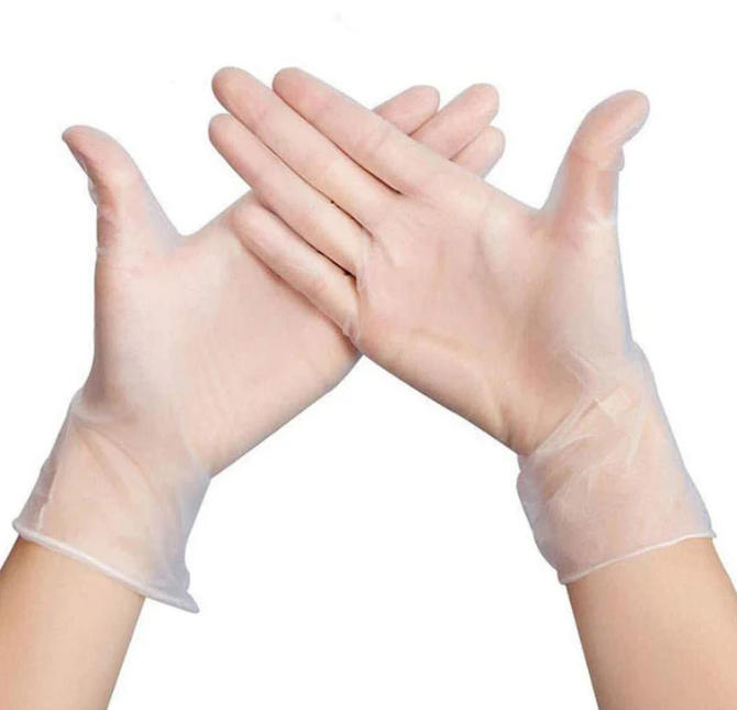 Mga disposable na Vinyl Gloves