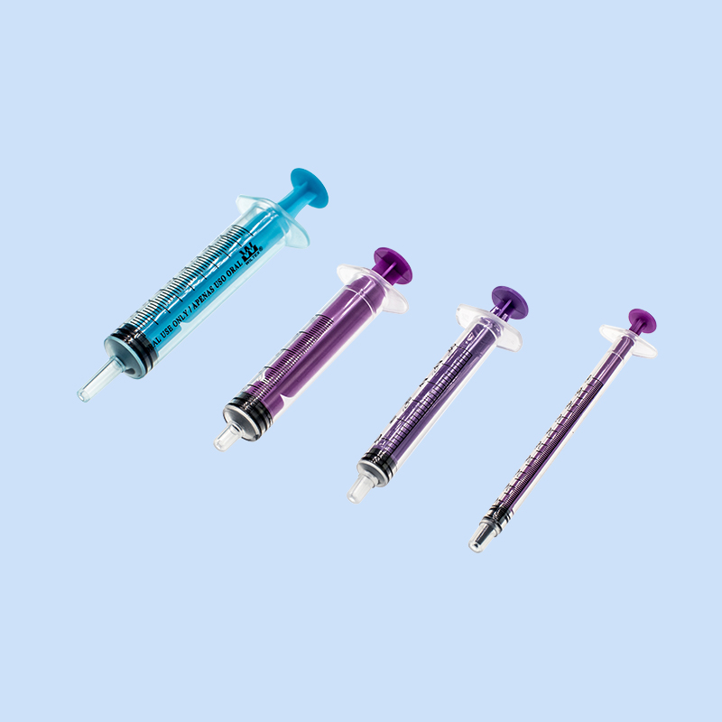 Oral dosing syringe