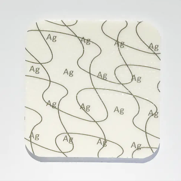 Silver ion foam dressing